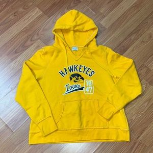 Iowa Hawkeyes Pro Edge by Knights Apparel XL Gold/Yellow Hoodie